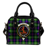 Sutherland Tartan Crest Shoulder Handbags